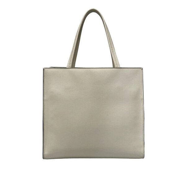 Auth PRADA - 1BG382 White Soft Calf Leather Tote Bag - Picture 2 of 16